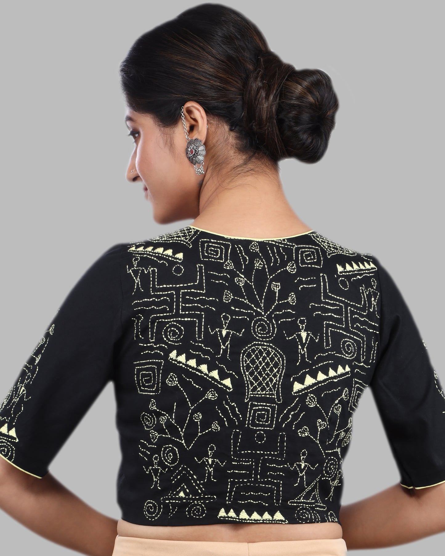 KANTHA STITCH DESIGN BLOUSES