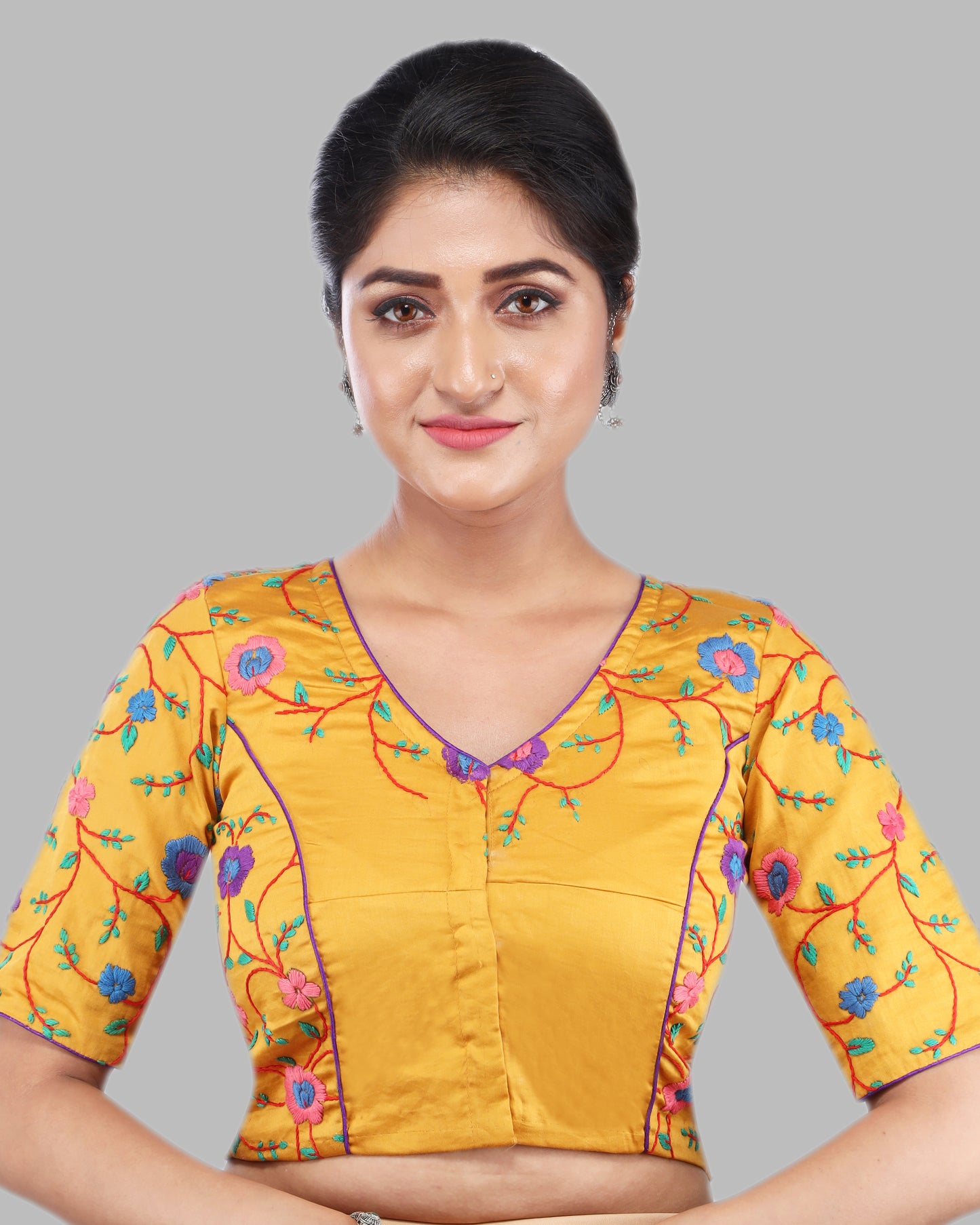 PARSI HAND EMBROIDERY DESIGN BLOUSES