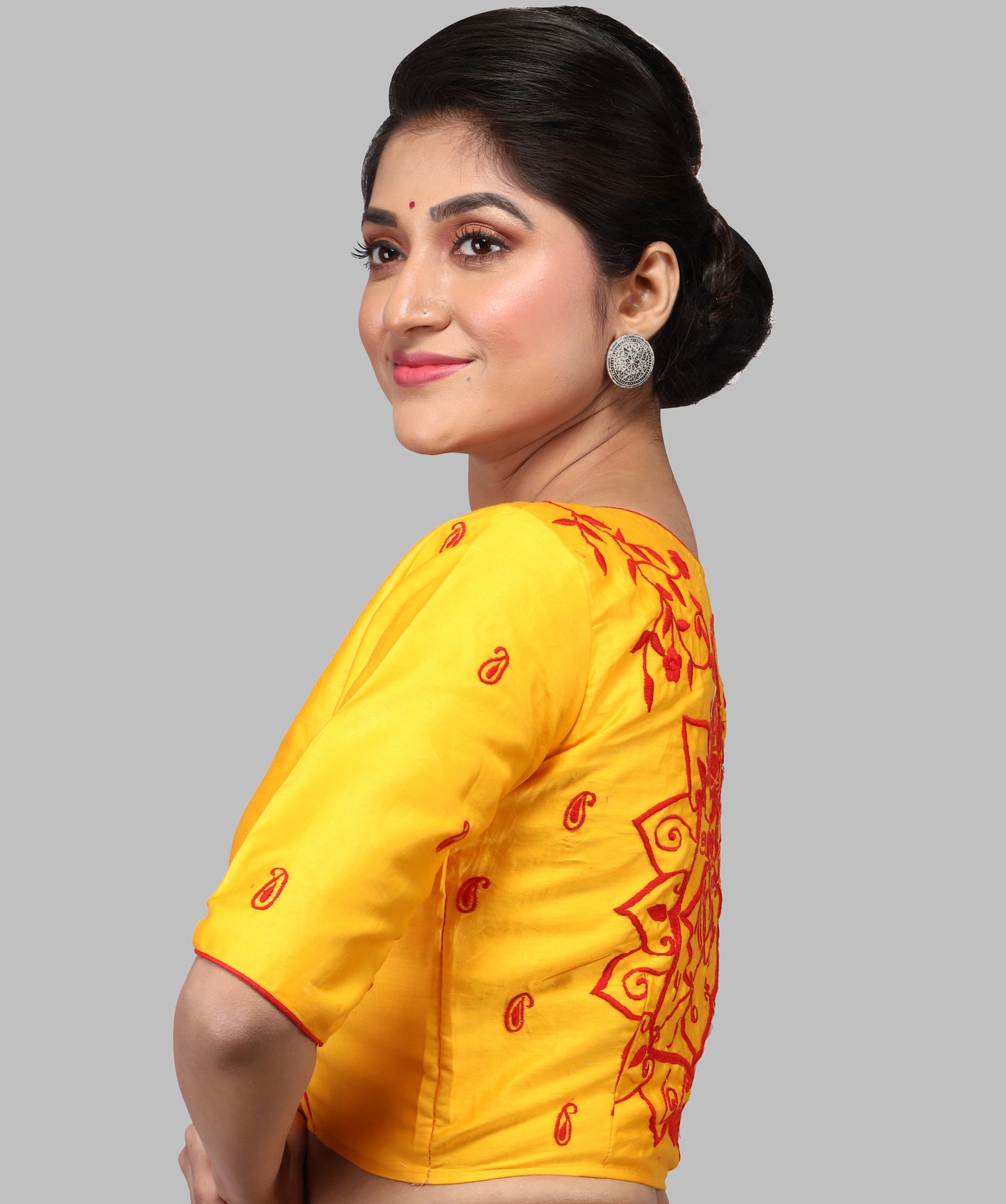 EMBROIDERY DESIGN MALAI COTTON BLOUSES