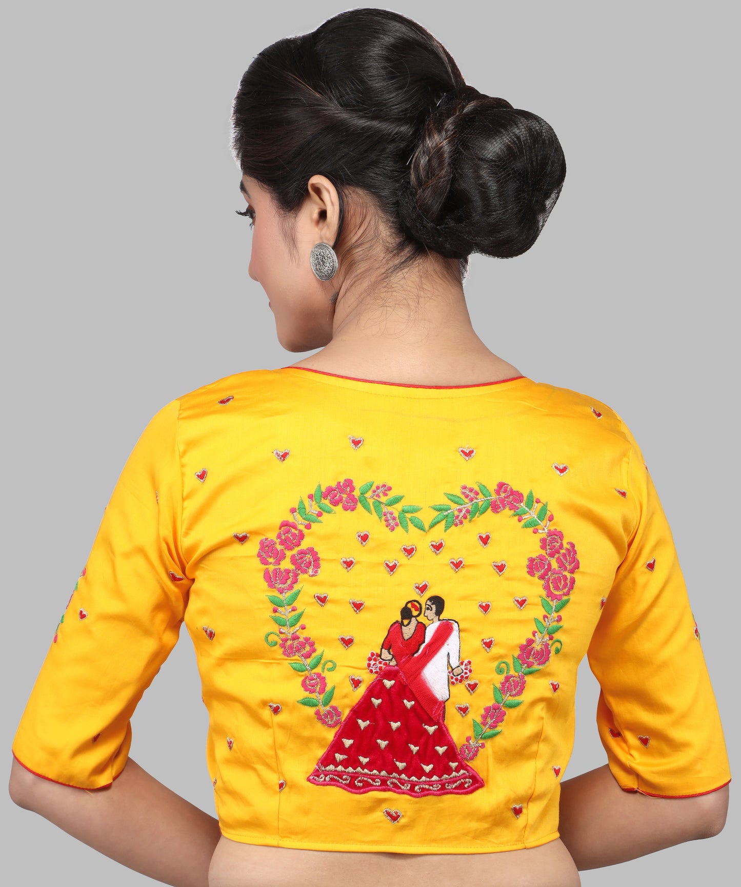 EMBROIDERY DESIGN MALAI COTTON BLOUSES