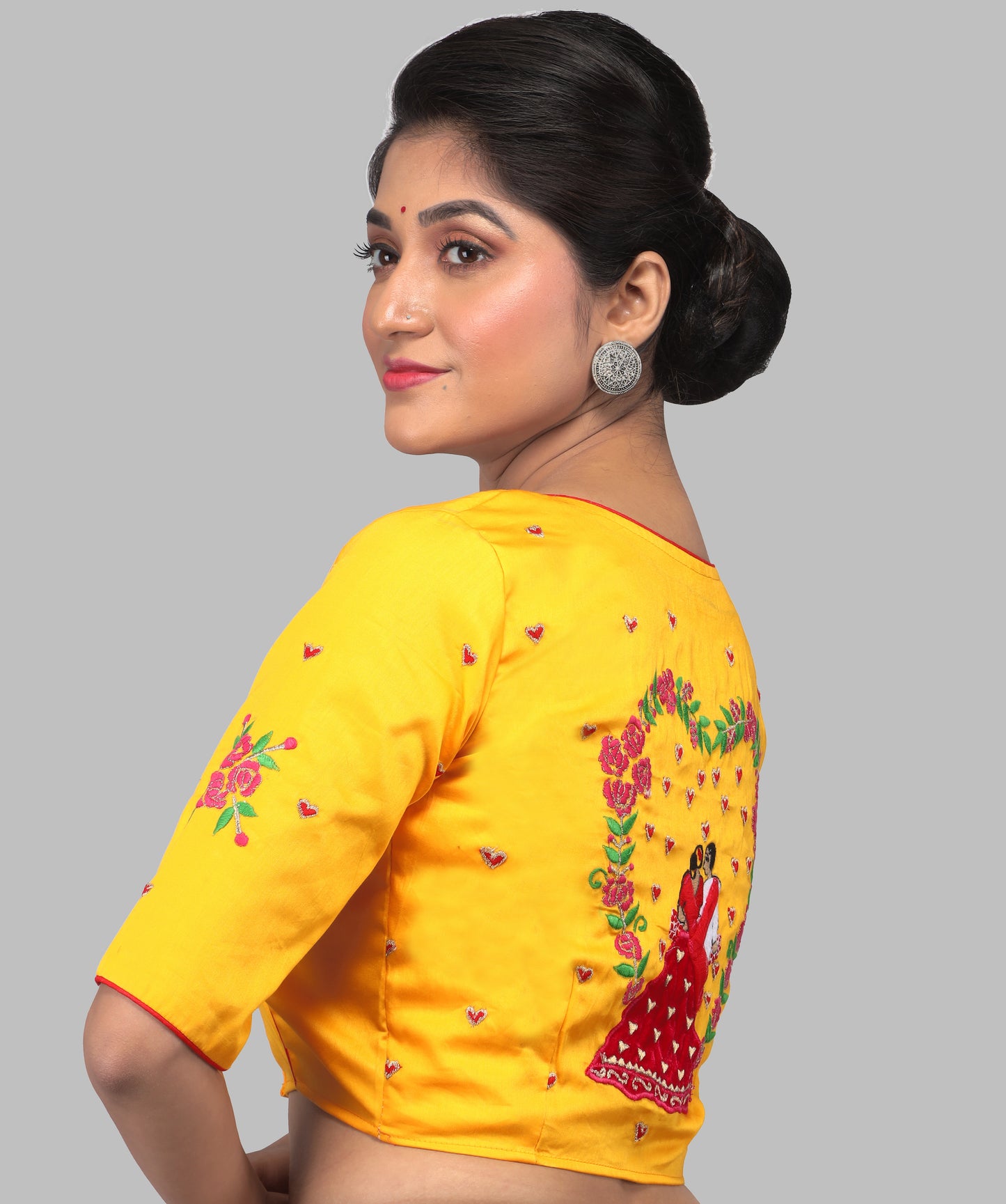 EMBROIDERY DESIGN MALAI COTTON BLOUSES