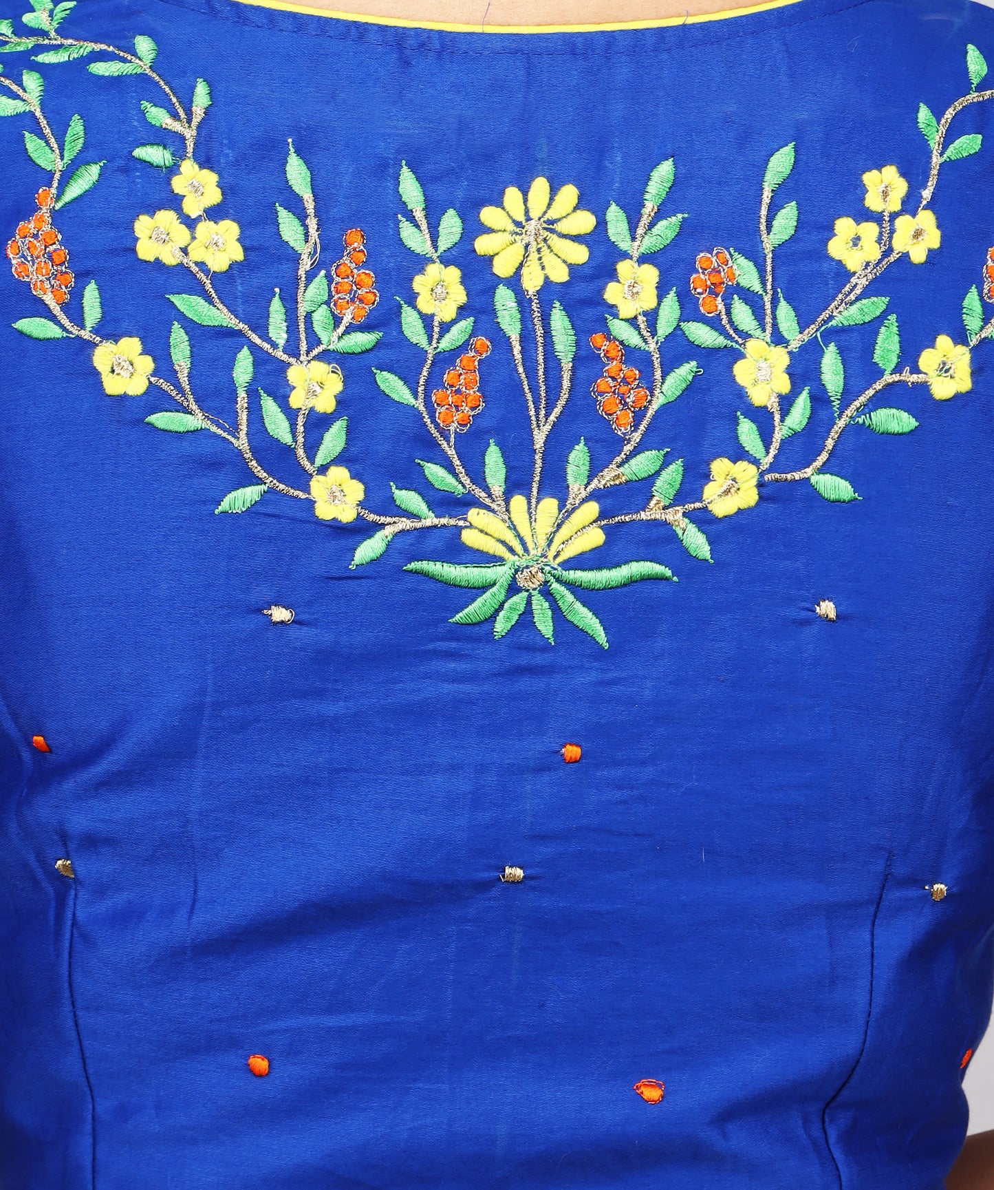 EMBROIDERY DESIGN MALAI COTTON BLOUSES