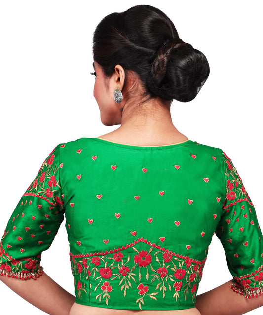 EMBROIDERY DESIGN MALAI COTTON BLOUSES