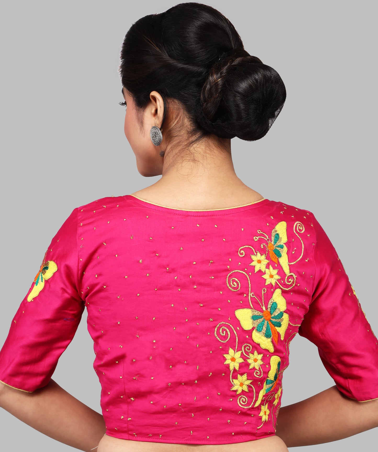 EMBROIDERY DESIGN MALAI COTTON BLOUSES