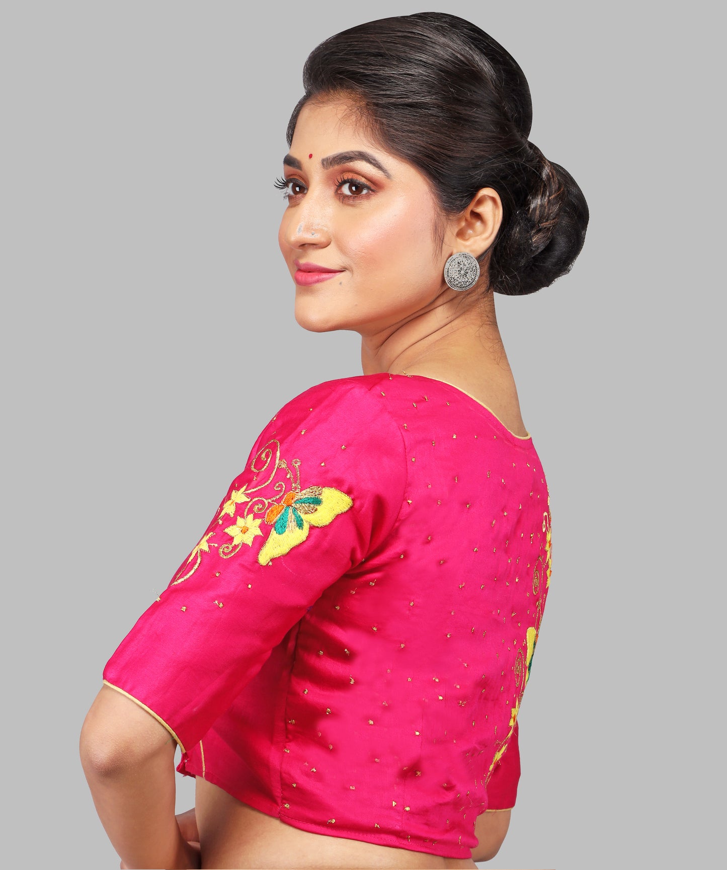 EMBROIDERY DESIGN MALAI COTTON BLOUSES