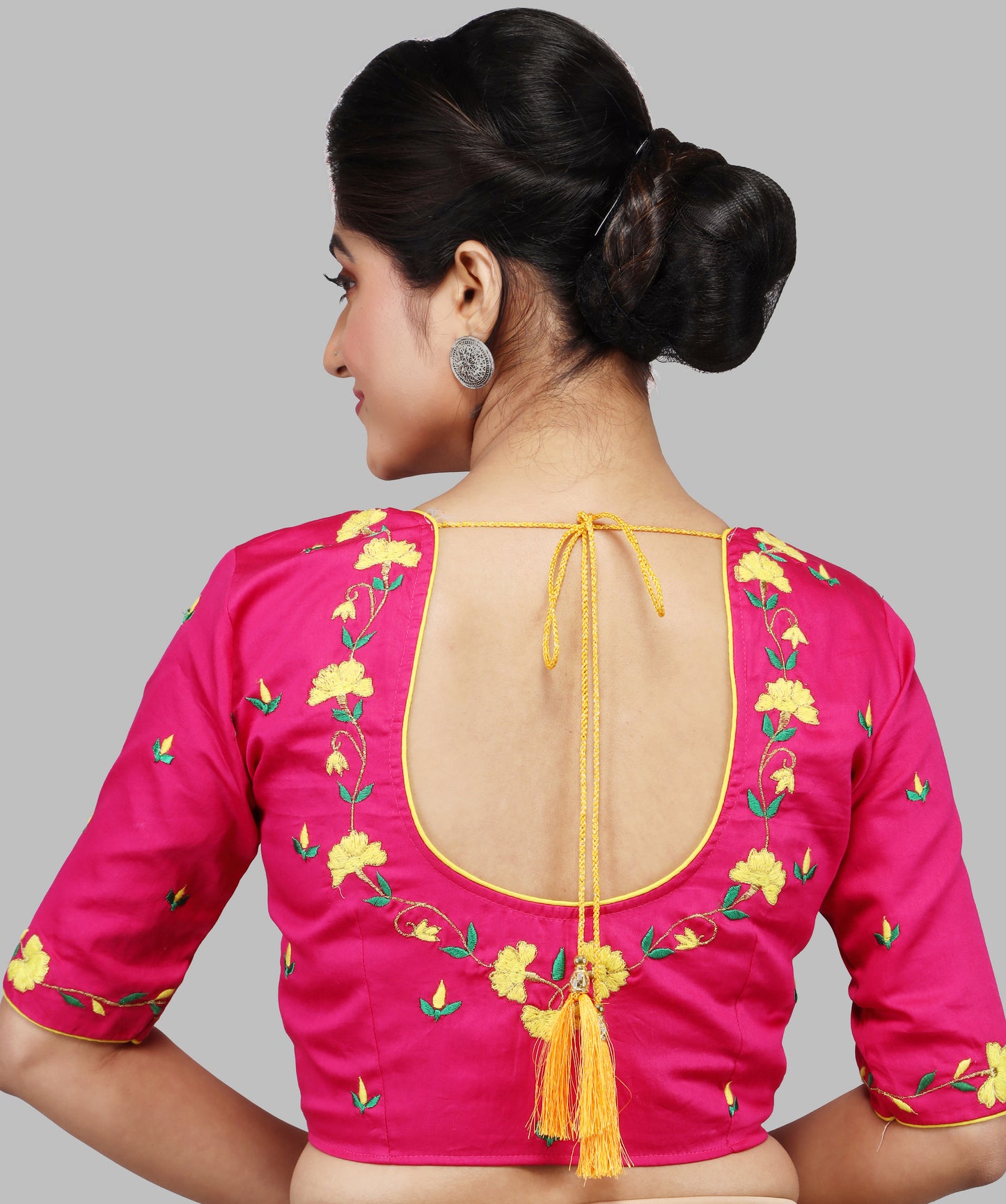 EMBROIDERY DESIGN MALAI COTTON BLOUSES