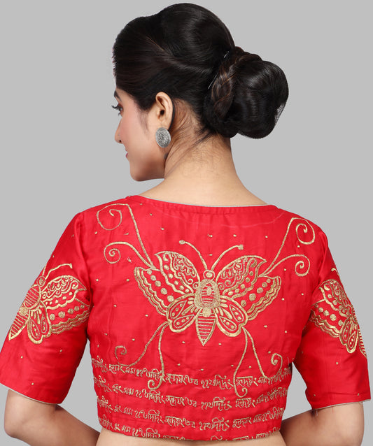 EMBROIDERY DESIGN MALAI COTTON BLOUSES